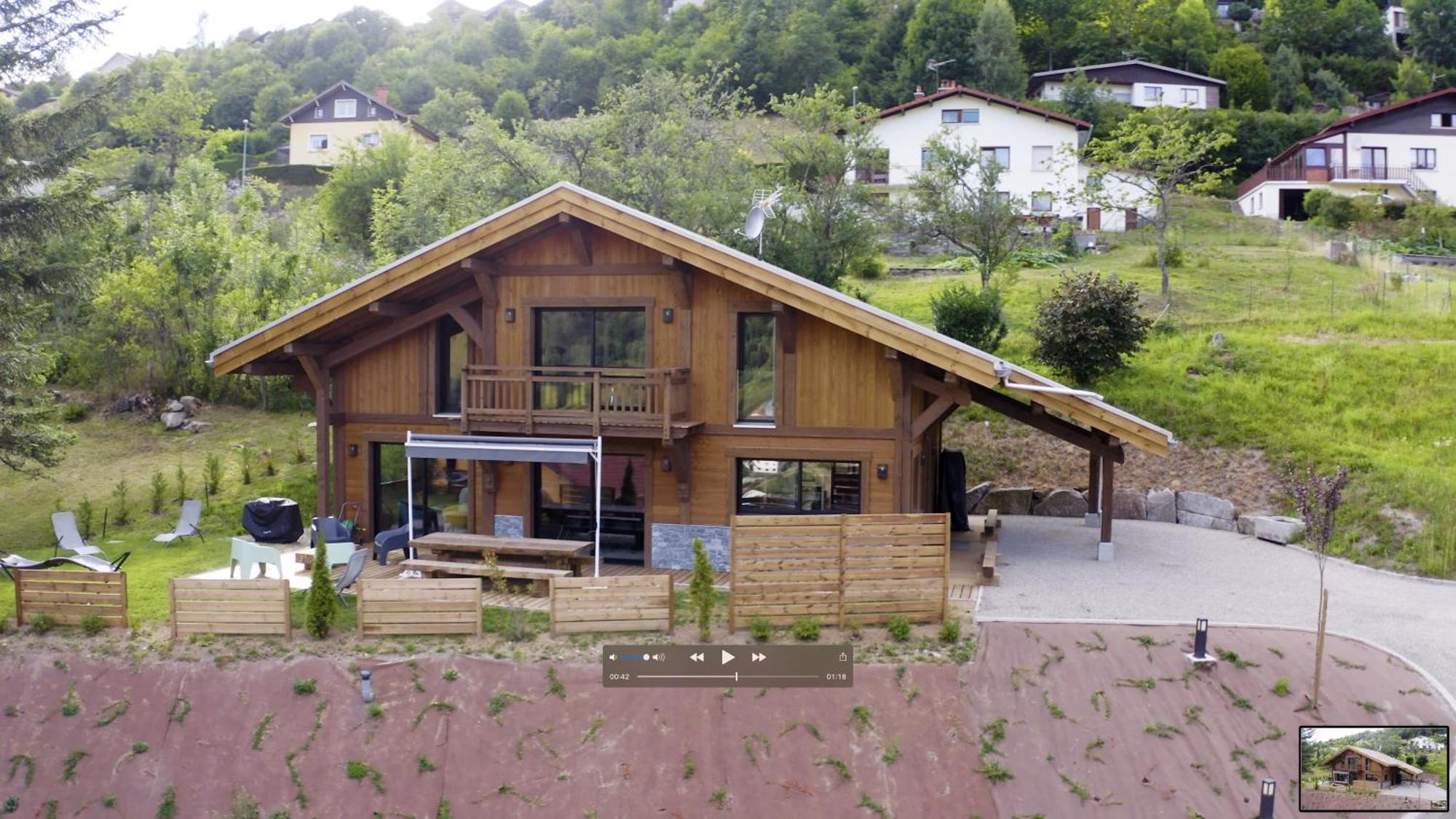 Le Chalet Margaux La Bresse Esterno foto